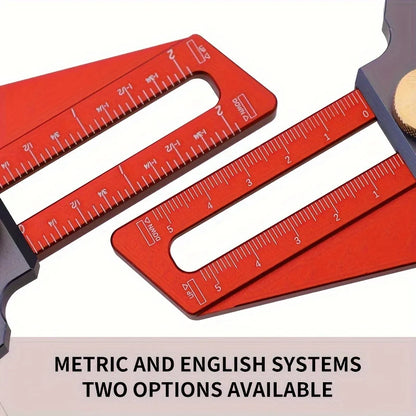Precision Height Gauge - Metric Depth Measurement Tool, Ideal for DIY Projects, Woodworking Tools for Table Saw, Router Table