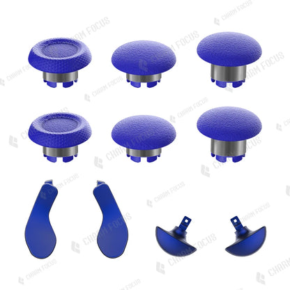 10-in-1 Plastic Thumbstick Joystick Cap for PS5 Edge Controller Analog Joystick 6 Swap Stick 4 Paddle and D-Pad Accessory