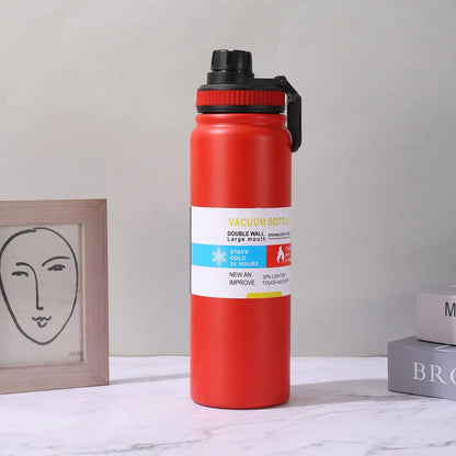 600/800/1000ML Thermos Bottle Stainless Steel Car Thermal Cup Keeps Cold and Heat Thermal Mug Sports Insulated Cup Vacuum Flask