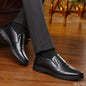 2025 Large Size Fashionable Men's Office Formal Shoes Low Cut Daily Comfortable Round Toe Multifunctional Men's Wedding Shoes