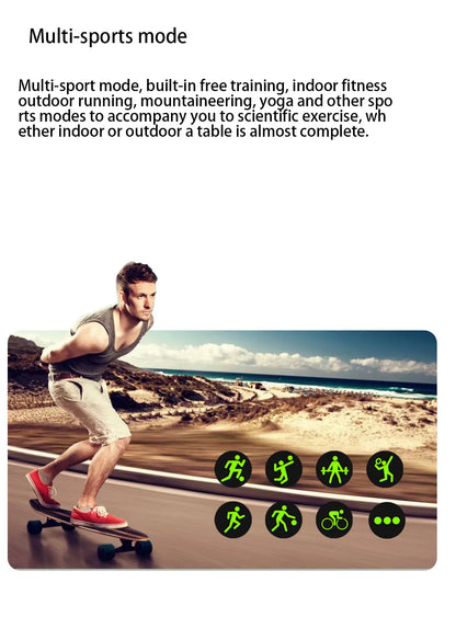 2.01'' Smartwatches Fitness Tracker Blood Pressure Monitor BT Call Sports Wrist Smart Watches for Men Women 2026 Android Phones