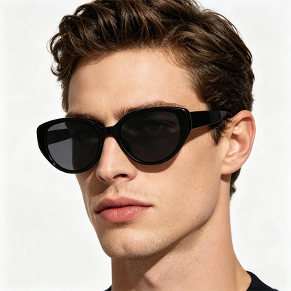 2026 luxury brand designer big cat eye sunglasses for women men trendy sunshade eyewear sun glasses travel drive hiking fishing
