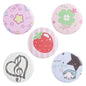 Funny Tinplate Pins Set Cats Dog Memes Dreamy Stars Collection Brooches Sweet Strawberry Musicial Note Badges Jewelry Gift
