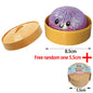 Dumpling Glitter Dumpling Squishy Blind Box Dumplings Sensory Squeeze Toy for Stress Relief Desktop Decoration Free one 5.5cm