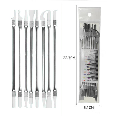 IC Chip Repair Tools Kit Precise Thin Blade CPU NAND BGA Glue Removal Phone Tablet PC Disassembly Durable Maintenance Knife Set
