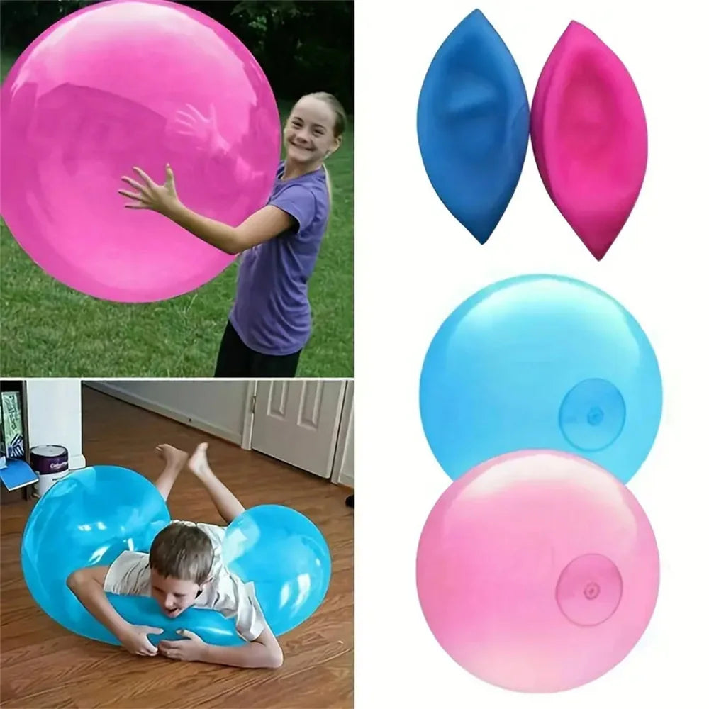70cm Inflatable Bubble Ball Toy for Kids - Outdoor Water Filled Bouncy Ball Jumping Beach Pool Toys, Children's Birthday Gift