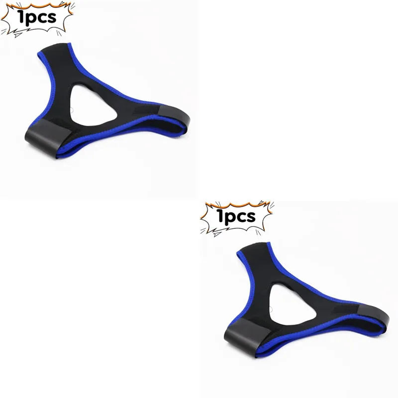 1-4pcs Triangular Chin Strap Anti Snoring Belt Mouth Guard Gifts for Women Men Better Breath Health Snore Stop Bandage Sleep Aid