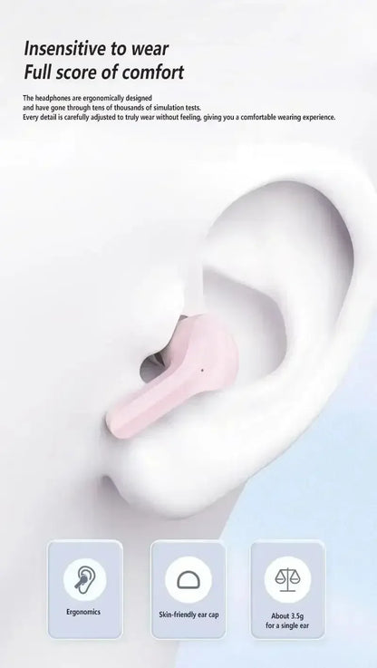 T2 TWS Bluetooth Earbuds Wireless 5.0 Sport Gaming Headsets Noise Reduction Earphone Mic Headphones with LED Display Earphones