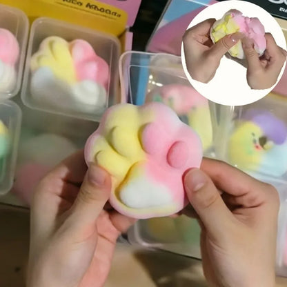 Multiple Series Squishy Stress Balls Slow Rebound Wax Skin Squeeze Toys Adult Quiet Sensory Fidget Toy Soothing Relieving Stress