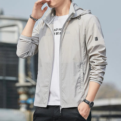 2025Summer Hooded Jacket Men Women Waterproof Sun Protection Clothing Fishing Hunting Clothes Quick Dry Skin Windbreaker