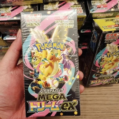 Pokemon TCG 2026 New M2a JP Edition Trading Game Collection Cards Mega Dream EX Golden Box Booster Pack Birthday Gift Toy