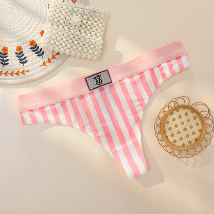 VS Sexy Lingerie Women Panties Seamless Lace Thongs Comfortable Breathable Panty Victoria's Secret High Waist Underwear