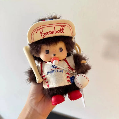 15cm Monchhichi Cute Little Monkey Diy Outfit Change Doll Multiple Styles Exquisite Backpack Pendant Keychain Toy Periphery Gift