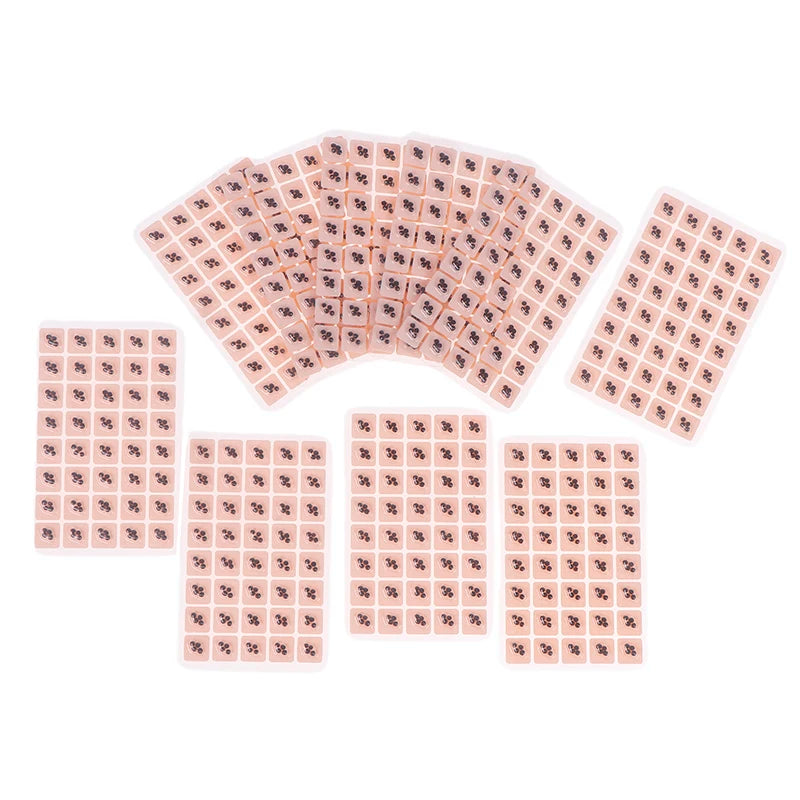 400patches Ear Care Seeds Acupuncture Auricular Disposable Ear Stickers Massage Therapy Needle Patch Auricular Auriculotherapy