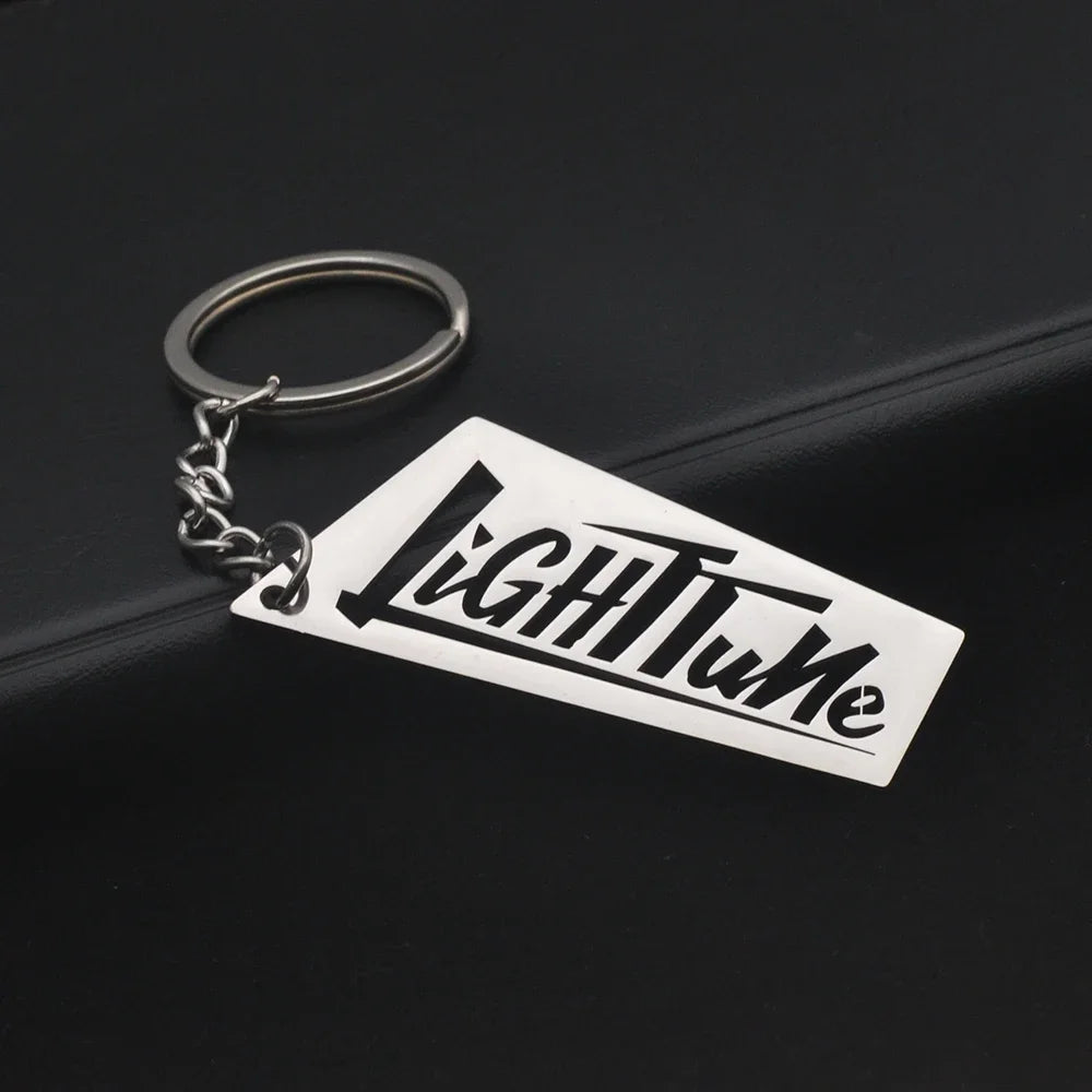 Personalized Logo Keychain, Wholesale Custom Company Logo Pendant, Stainless Steel Material Custom Metal Badge Keyring, Pendant