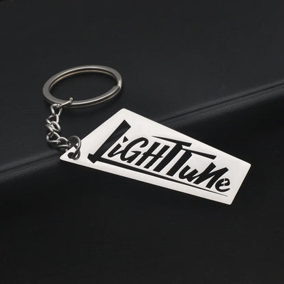 Personalized Logo Keychain, Wholesale Custom Company Logo Pendant, Stainless Steel Material Custom Metal Badge Keyring, Pendant
