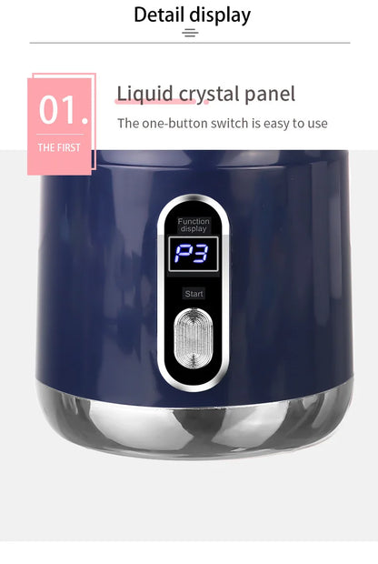 Portable Multifunctional Electric Orange Juice Maker Slag Juice Separation Small Home Appliance New Juicer Machine for Fresh Squ