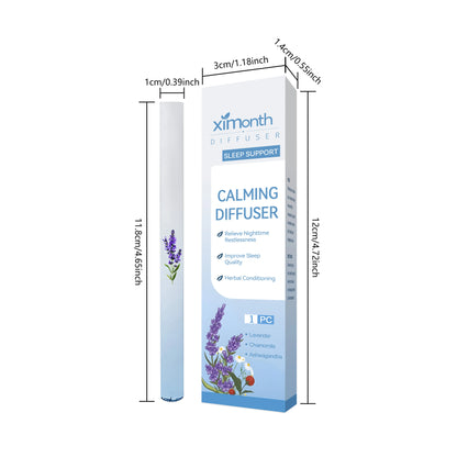 Herbal Diffuser Lung Cleanse Detox Stick Menthol Refreshing Mind Enhance Breathing Aromatherapy Relaxing Body Improve Sleep Aid