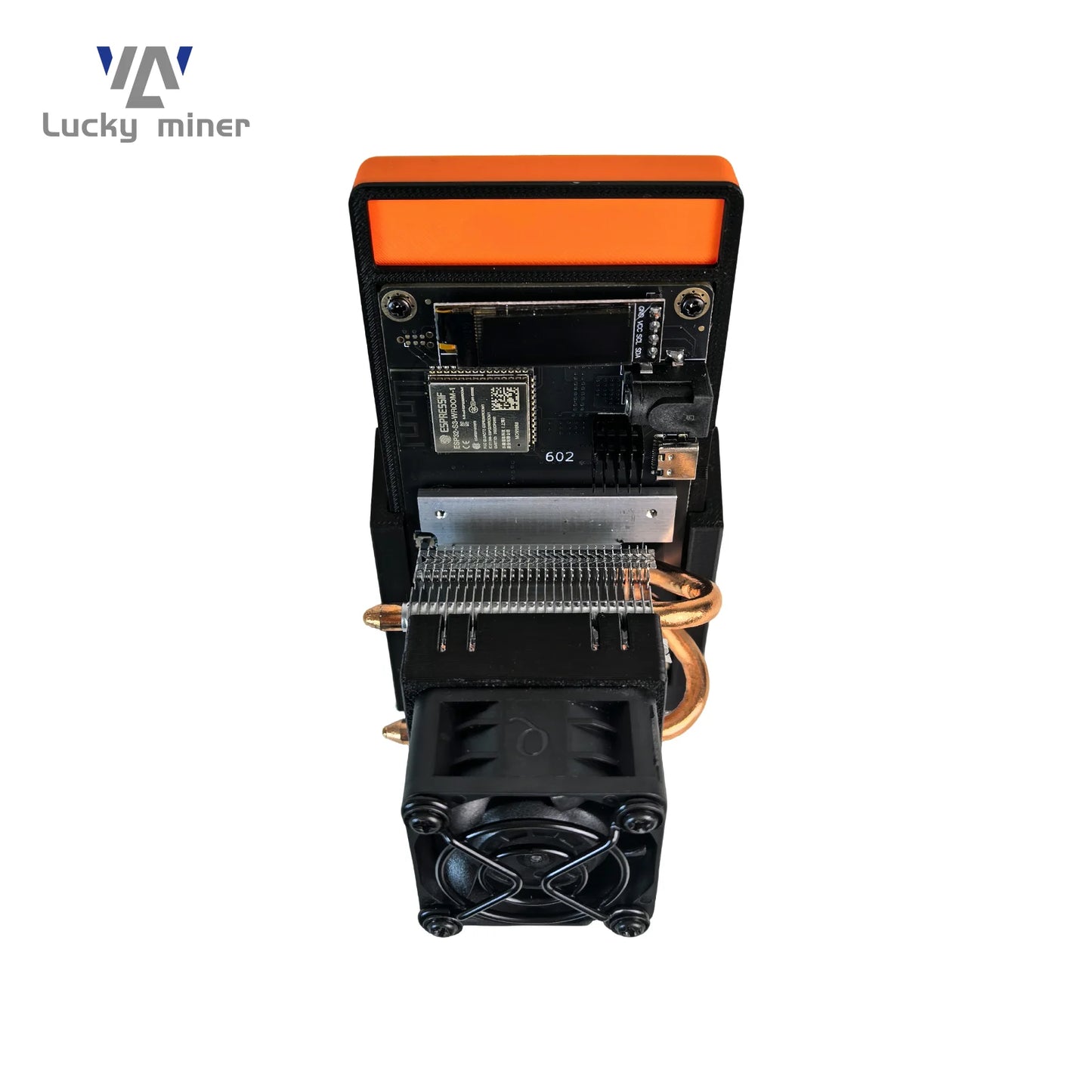 2026 Upgrade Luckyaxe Bitaxe Gamma 601/602 1.7~1.8TH/s 35W Silent SHA256 ASIC Miner Low Power BTC Home Mining Machine