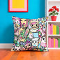 T-tokidoki Anime Pillow Case Pillow Case Plush Fabric Soft Double Sided Print Home Sofa High Quality Cushion