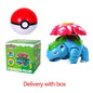 Pokemon Figure Pokeball Poke Ball Venusaur Charizard Gyarados Pikachu Mewtwo Gengar Blastoise Mew Eevee Box Elf for Kid Toy Gift