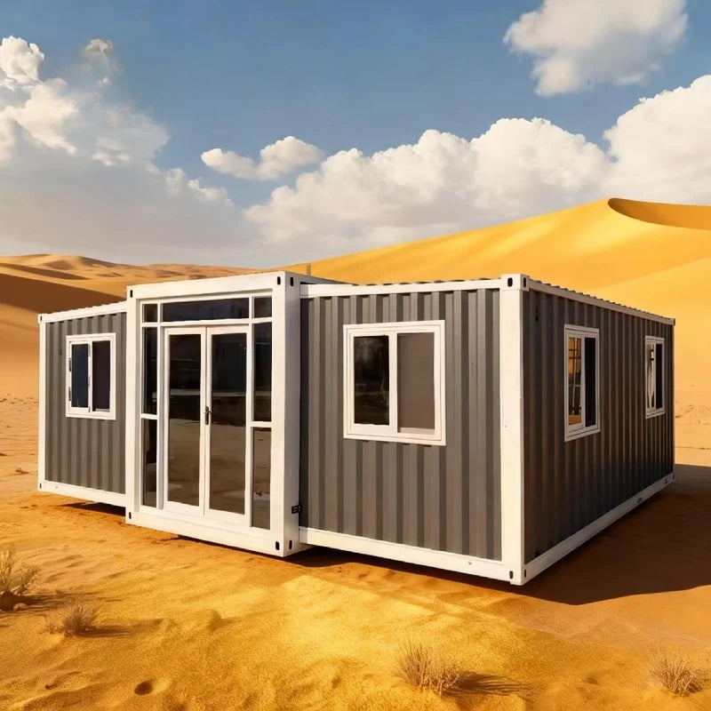 Hot Sale 20Ft Expandable Container House Portable Foldable Prefab Home with 1 2 3 Bedroom