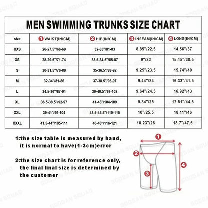 New Men Swim Jammer Swimming Trunks Professional Swim Surf Trunks Summer Beach Lycra Quick Dry Uv Protection Gym Tights Shorts