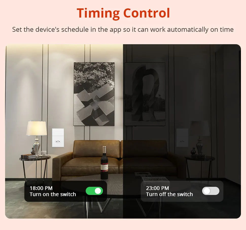 Zemismart Zigbee Brazil Outlet 10A 20A Brazilian Socket Work with Tuya Smart life Google Home Smartthings Homekit Control via M6