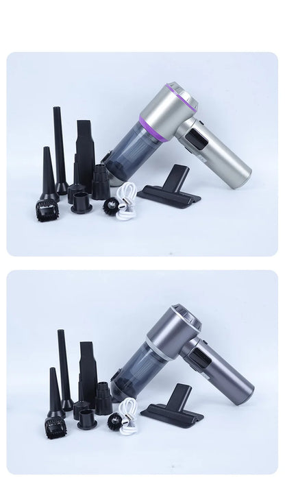 Car Vacuum Cleaner High Power Portable Handheld Wireless Brushless Motor Cleaning Machine Powerful Air Duster for Home Appliance
