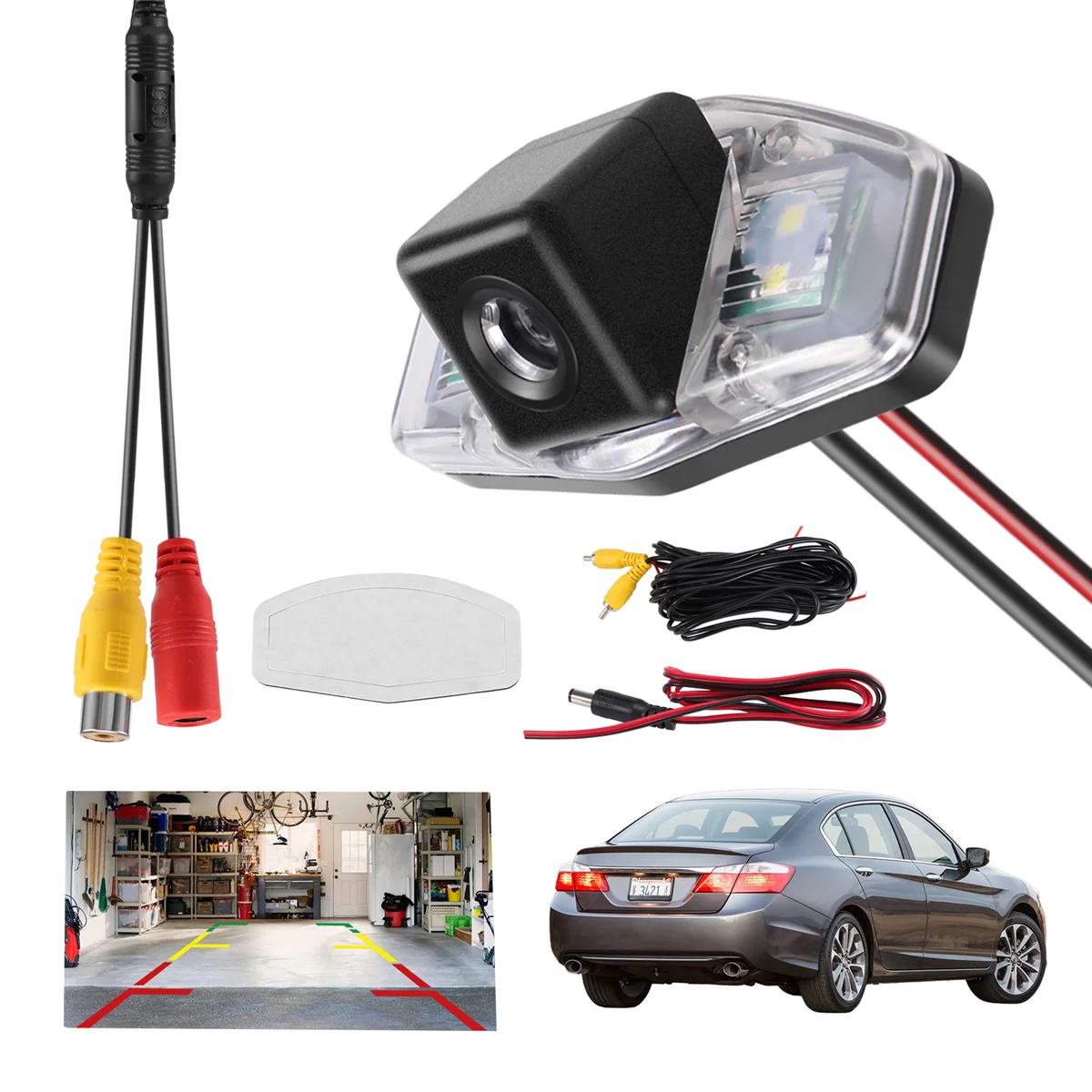 Auto Car Rear View Backup Camera Reverse Parking Camera for Honda Accord Civic EK FD Pilot Fit Jazz Acura TSX