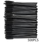 500/1000pcs Eyelash Brush Applicator Wholesale Lash Mascara Wands Brushes For Eyelash Extension Eyebrow Spoolies Beauty Tools