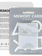 4MB Memory Card for PS1 Game Console Fast Read Write, ABS Material Game Saving Card Compatible with PS1 Classic Game Systems