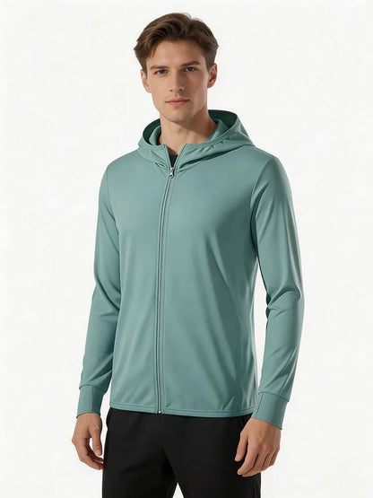 Unisex UV Protection Jacket Men Women Hooded Skin Coat Quick Dry Camping Outdoor Anti UV Jacket Couple Beach Lightweight Jacket