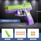 USP Soft Bullet Toy Pistol Shell Ejecting Continuous Firing Empty Hanging Design Outdoor Interactive Game Toy for Kids Gift