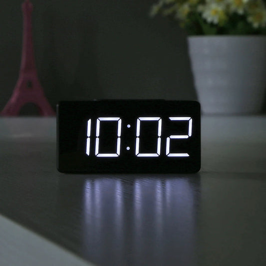 LED Digital Electronic Large Time Temperature Display Home Decoration Clock