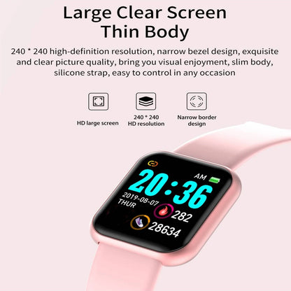 D13 Smart Watch Men Women 116 Plus Sports Mode Running Track Fitness Smart Band Message Reminder Smart Bracelet For Android IOS