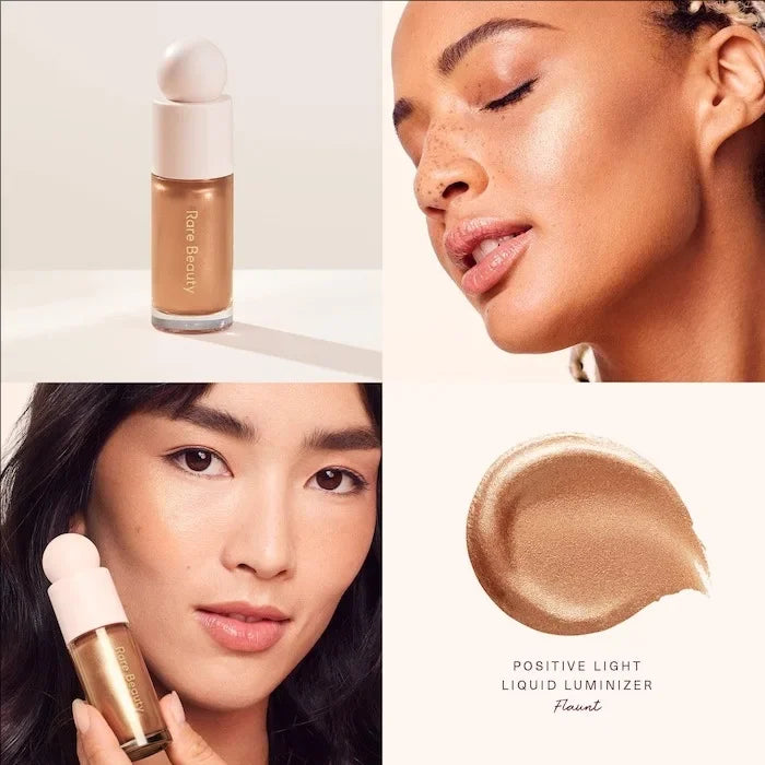 Fashion Rare Beauty Light Silky Touch Highlighter Soft Pinch Liquid Blush Positive Light Brighten Stay Vulnerable Melting Rouge