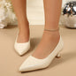Women's Cow Leather Pointed Toe Slip-on Pumps High Quality Soft Comfortable Elegant Ladies Thin High Heel Slim Dress Shoes