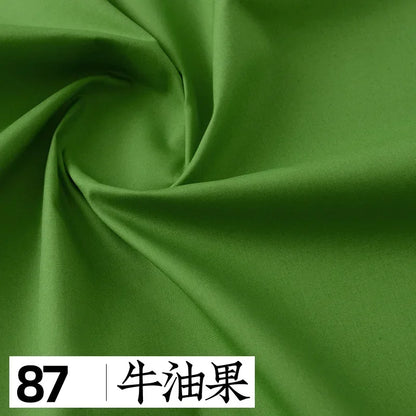 145x50cm Solid Color Pure Cotton Poplin Clothing Fabric DIY Handmade Clothes for Girls, Plain Color Antique Skirt Cotton Cloth