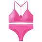 Women Bra Set Panties Sexy Push Up Bralette Female Fitness Seamless Underwear Sports Lingerie Brassiere Set Tank Crop Tops S-XL