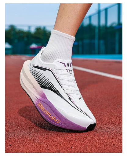 Men Running Shoes Carbon Board Marathon Speciality Sports Breathable Lightweight Women's Comfortable Athletic Sneakers