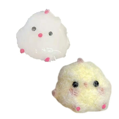 Handmade Chick Toys Squishy Cute Chick Squeeze Stress Relief Toy  Cartoon Slow Rebound Decompression Fidget Gifts