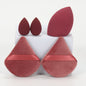 5Pcs Professional Makeup Sponge Set - Soft, Gentle, Multi-Purpose Tools for Perfect Foundation, Powder, and Blush Application