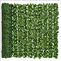 1M/3M Artificial Green Leaf Fence Panels Faux Privacy Fence Screen For Home Outdoor Garden Balcony Decoration