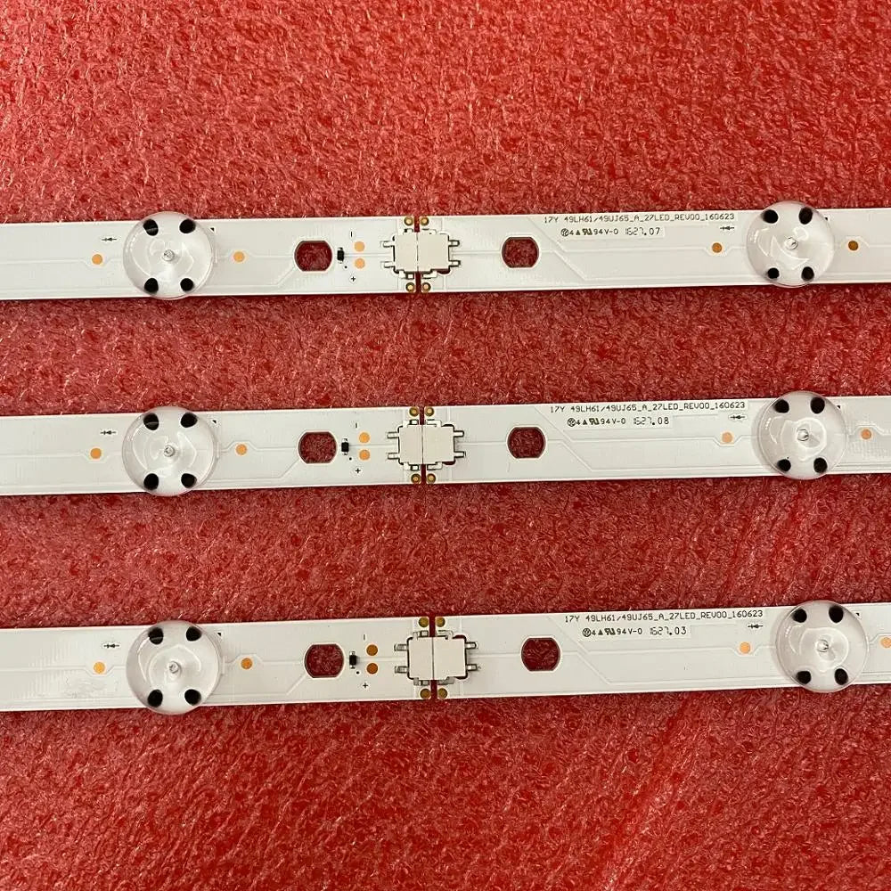 6pcs LED backlight for TV 49UJ701V TV 17Y 49inch LED ARRAY 49LJ61/UJ65 49LH61 49UJ65 A B 49UJ651V 49LJ614V 49UJ650 49UJ635