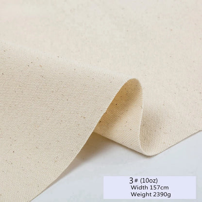 100% Cotton Primary Color Canvas Fabric By Half Meters for Sewing Sofa Cover DIY Bags Cloth Curtain Sofa Cover Material  W300073