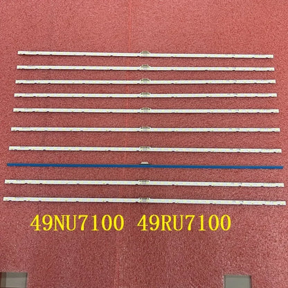 LED Backlight Strip For Samsung UE49NU7140U UE49NU7100 UE49NU7170U UE49NU7100U UE49NU7670 UE49NU7102 UE49NU7379