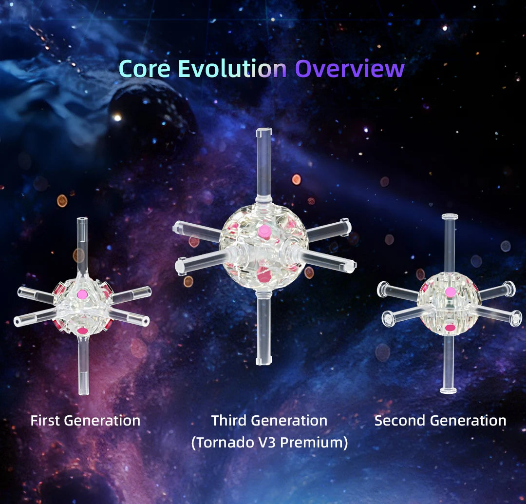 [JudyCube] QiYi X-Man Tornado V3M Premium Pioneer UV Magnetic Magic Speed Cube Qiyi SaoCube Tornado V3 M Flagship Puzzle Toy