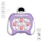 Electronic Pop Light Up Game Handle Toys for Children Adults Fidget Anti Stress Relief Toys Chases Light Game Console Xmas Gifts