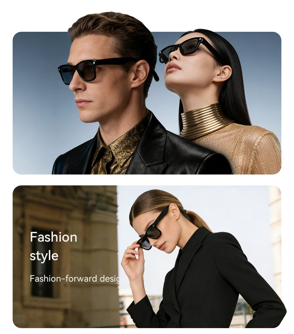HD Camera Smart Glasses For Women Men Simultaneous Translation Eyewear Flashlight Audio And Video Recording Eyeglasses Music